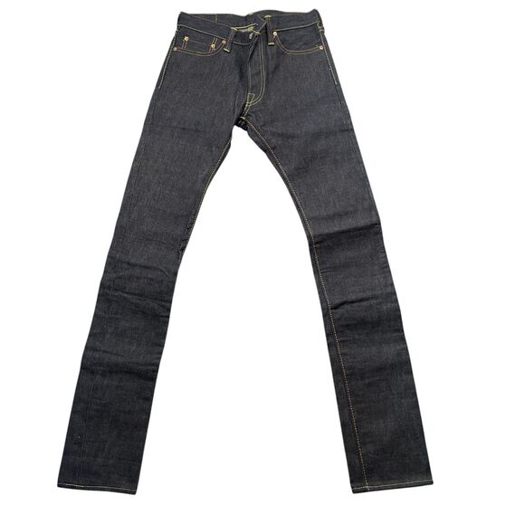 The Strike Gold 29 SG3109 Cool 17oz Selvedge JeansSlim Tapered‎ Button Fly